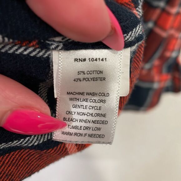 Northeast outfitters men’s plaid button down shirt | size 2XLT - Picture 7 of 7